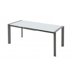 Brindisi Glass Ext Table